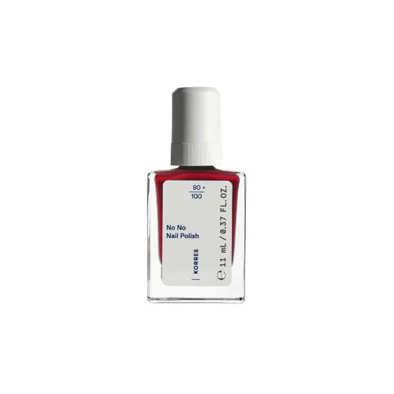Korres No No Nail Polish No.51 True Red Βερνίκι Νυχιών, 11ml Korres No No Nail Polish No.51 True Red Βερνίκι Νυχιών, 11ml