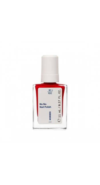 Korres No No Nail Polish No.48 Coral Red Βερνίκι Νυχιών, 11ml