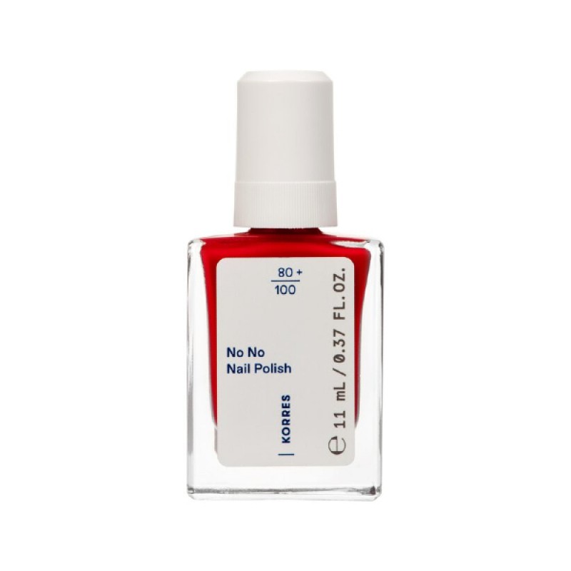 Korres No No Nail Polish No.48 Coral Red Βερνίκι Νυχιών, 11ml Korres No No Nail Polish No.48 Coral Red Βερνίκι Νυχιών, 11ml