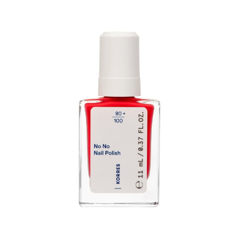 Korres No No Nail Polish No.45 True Coral Βερνίκι Νυχιών, 11ml Korres No No Nail Polish No.45 True Coral Βερνίκι Νυχιών, 11ml