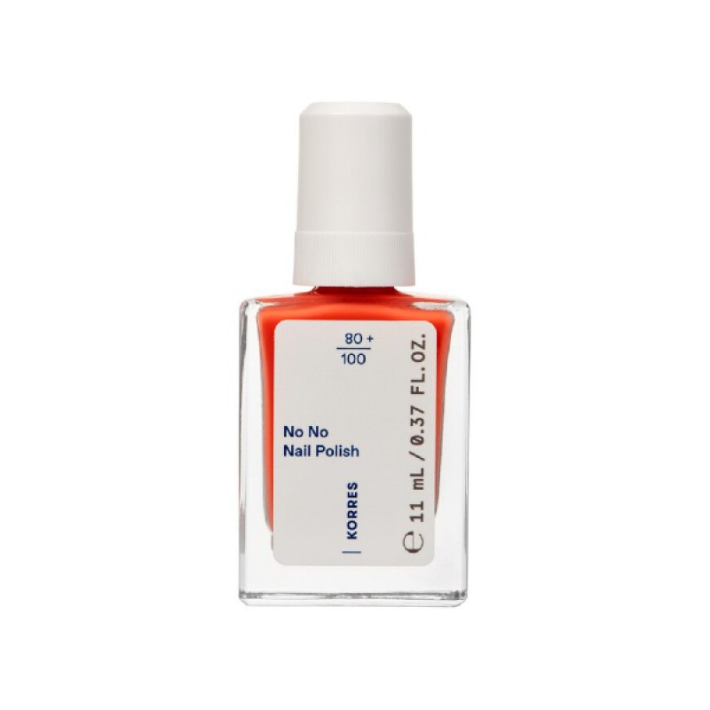 Korres No No Nail Polish No.43 Summer Peach Βερνίκι Νυχιών, 11ml Korres No No Nail Polish No.43 Summer Peach Βερνίκι Νυχιών, 11ml