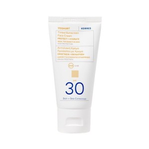 Korres Yoghurt Αντηλιακή Κρέμα Προσώπου με Χρώμα SPF30, 50ml