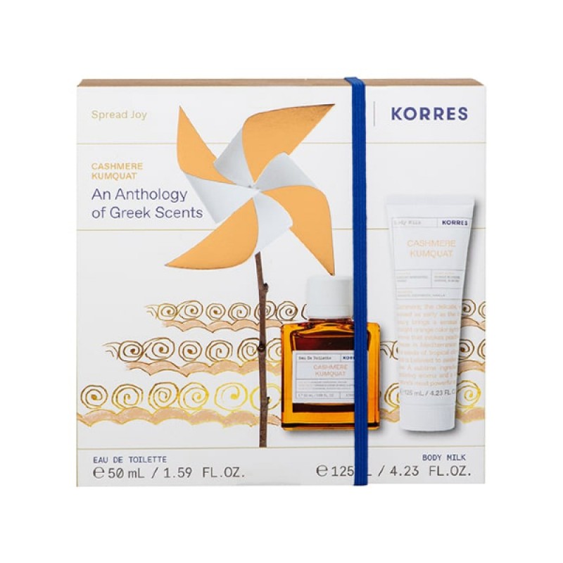 Korres Promo Cashmere Kumquat Άρωμα & Γαλάκτωμα Σώματος