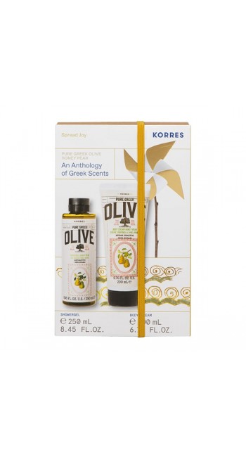 Korres Promo Pure Greek Olive Honey Pear Αφρόλουτρο & Κρέμα Σώματος