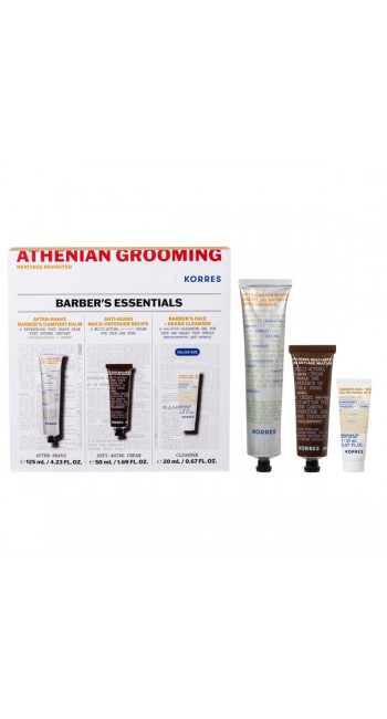 Korres Athenian Grooming Barber's Essentials Set