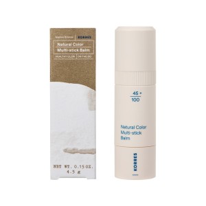 Korres Aegean Bronze Natural Color Multi-stick Balm Healthy Glow, 4.5gr