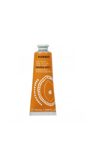 Korres Mandarin Neroli Ενυδατική Κρέμα Χεριών, 50ml