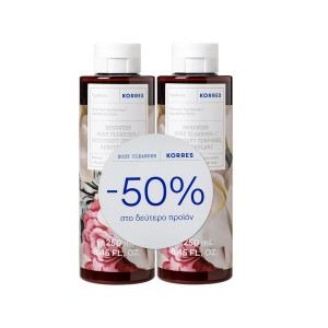 Korres Promo (- 50% στο Δεύτερο Προϊόν) Γαρδένια Αφρόλουτρο, 2*250ml