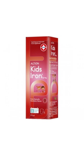 Altion Kids Iron Παιδικό Spray για Εύκολη & Αποτελεσματική Πρόσληψη Σιδήρου, 30ml