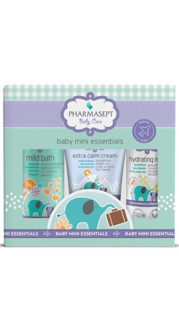 Pharmasept Baby Care Mini Essentials Σετ Περιποίησης Βρέφους