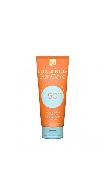 Intermed Luxurious Sun Care Body Cream SPF50 Αντηλιακή Κρέμα Σώματος, 200ml
