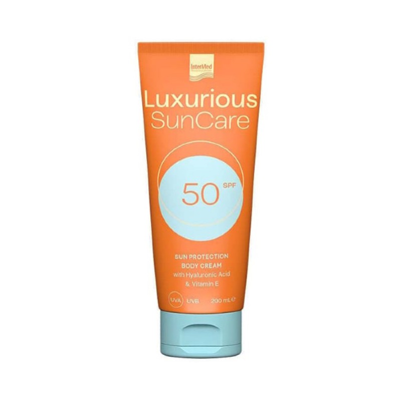 Intermed Luxurious Sun Care Body Cream SPF50 Αντηλιακή Κρέμα Σώματος, 200ml Intermed Luxurious Sun Care Body Cream SPF50 Αντηλιακή Κρέμα Σώματος, 200ml