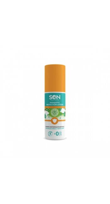 Son Mosquito Protection Λοσιόν Άοσμη Εντομοαπωθητική, 100ml 