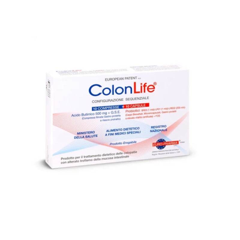 Bionat ColonLife Συμπλήρωμα Διατροφής και Προβιοτικά για Ευερέθιστο Έντερο, 10 tabs & 10 caps Bionat ColonLife Συμπλήρωμα Διατροφής και Προβιοτικά για Ευερέθιστο Έντερο, 10 tabs & 10 caps
