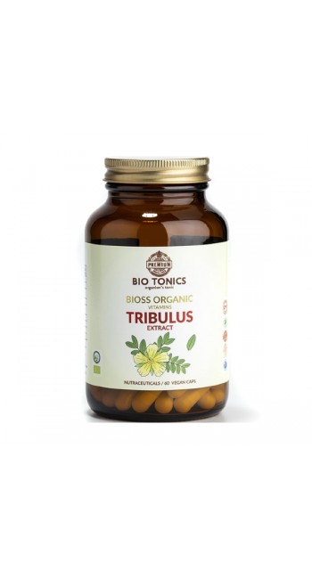 Bio-Tonics Bioss Organic Vitamins Tribulus 400mg Συμπλήρωμα Διατροφής για Ενίσχυση Της Σεξουαλικής Λειτουργίας, 60caps