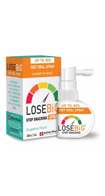 Amhes Pharma Losebig Stop Spray Συμπλήρωμα για Αδυνάτισμα Grapefruit, 30ml