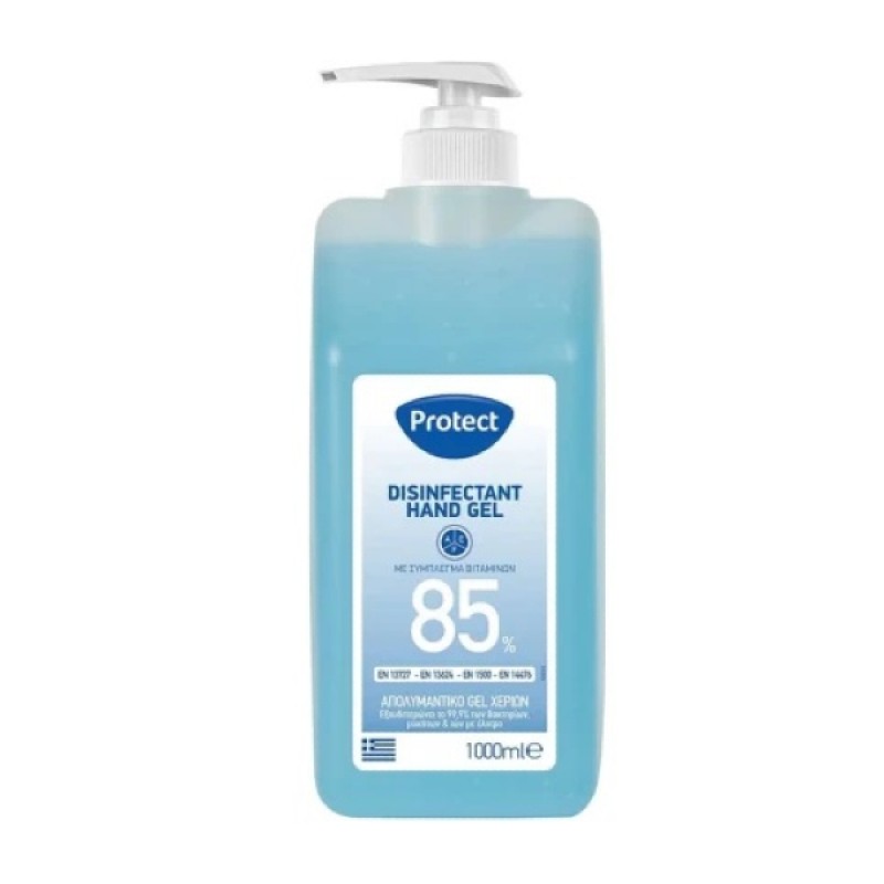 Protect Disinfectant Hand Gel 85% Απολυμαντικό Χεριών σε Gel, 500ml 