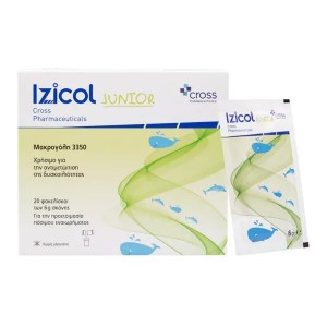 Izicol Junior Υπακτικό για την Αντιμετώπιση της Παιδικής Δυσκοιλιότητας, 20x6gr