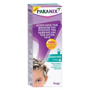 Paranix Σαμπουάν Αγωγή Κατά των Φθειρών & των Αυγών τους + Κτένα, 200ml