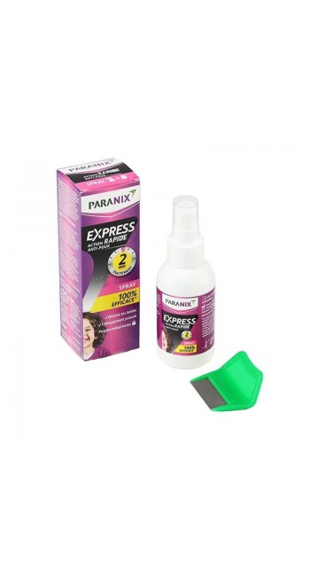 Paranix Express Spray Αντιφθειρικό Σπρέι Ταχείας Δράσης, 95ml