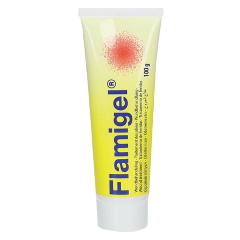 Flamigel Ειδικό Gel Αποκατάστασης Εγκαυμάτων & Πληγών για Επούλωση & Ανακούφιση, 100gr
