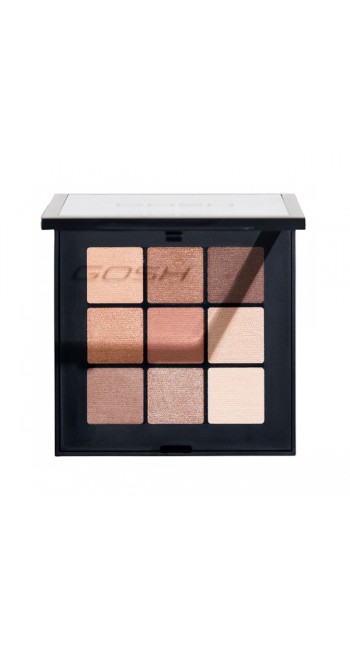 Gosh Eyedentity παλέτα με σκιές ματιών 04 Be Here, 8gr