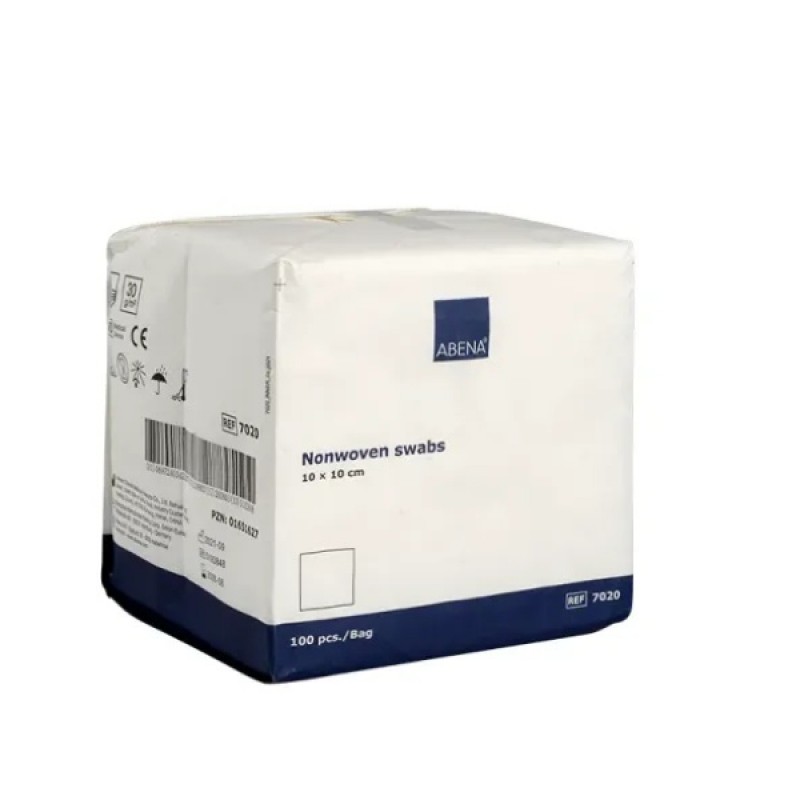 Abena Non Woven Επιθέματα Γάζας Μη Αποστειρωμένα 4ply, 10x10cm, 100τμχ Abena Non Woven Επιθέματα Γάζας Μη Αποστειρωμένα 4ply, 10x10cm, 100τμχ