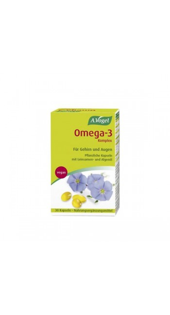 A. Vogel Omega-3 Complex Omega-3 Φυτική Πηγή Λιπαρών Οξέων Ω3, 30caps