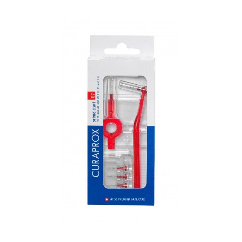 Curaprox Prime Start 07 Μεσοδόντια Βουρτσάκια με Λαβές, 5τμχ Curaprox Prime Start 07 Μεσοδόντια Βουρτσάκια με Λαβές, 5τμχ