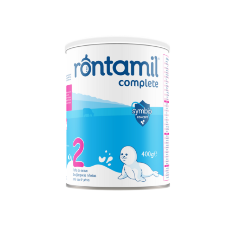 Rontamil 2 Complete 6-12m Γάλα σε Σκόνη 2ης Βρεφικής Ηλικίας, 400gr Rontamil 2 Complete 6-12m Γάλα σε Σκόνη 2ης Βρεφικής Ηλικίας, 400gr