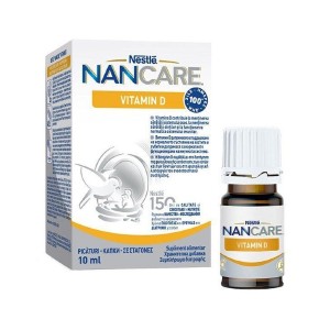 Nestle Nancare Vitamin D Συμπλήρωμα Διατροφής Για Βρέφη & Παιδιά, 10ml