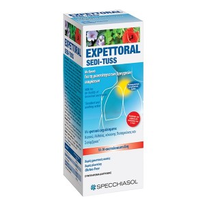 Specchiasol Expettoral Sedi Tuss Σιρόπι για Βήχα και Ερεθισμένο Λαιμό, 170ml 