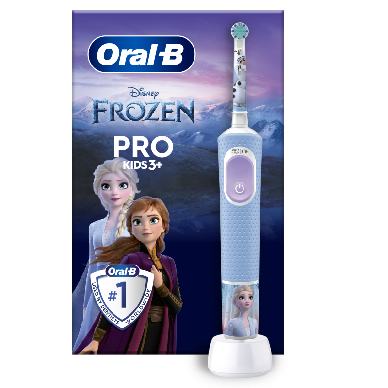 Oral-B Pro Kids Ηλεκτρική Οδοντόβουρτσα Frozen 3+ Ετών, 1τμχ Oral-B Pro Kids Ηλεκτρική Οδοντόβουρτσα Frozen 3+ Ετών, 1τμχ