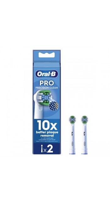 Oral-B Pro Precision Clean Ανταλλακτικές Κεφαλές Ηλεκτρικής Οδοντόβουρτσας, 2τμχ