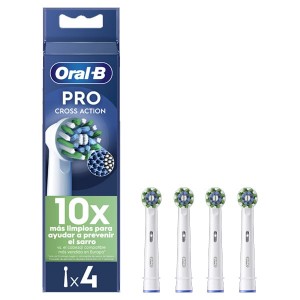 Oral-B Pro CrossAction Ανταλλακτικές Κεφαλές Ηλεκτρικής Οδοντόβουρτσας, 4τμχ