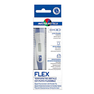 Master- Aid Flex Ψηφιακό Θερμόμετρο και Προστατευτική Θήκη, 1τμχ