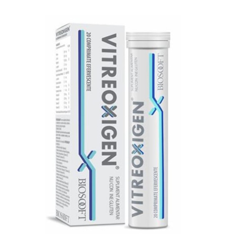 Fidia Vitreoxigen Συμπλήρωμα Διατροφής για την Ενίσχυση του Ανοσοποιητικού Συστήματος, 20 Αναβράζοντα δισκία