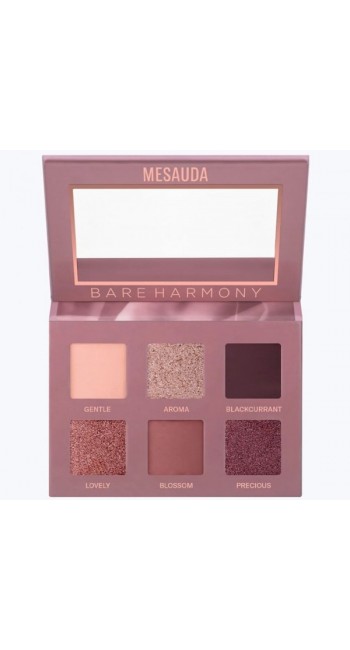 Mesauda Bare Harmony Παλέτα Σκιών 201 Tender Mauve, 1τμχ
