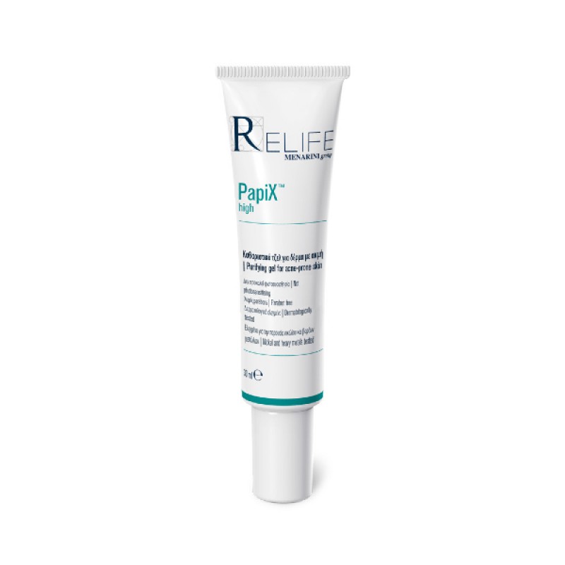 ReLife PapiX High Κρέμα Gel για Φροντίδα του Λιπαρού - Ακνεϊκού Δέρματος, 30ml ReLife PapiX High Κρέμα Gel για Φροντίδα του Λιπαρού - Ακνεϊκού Δέρματος, 30ml