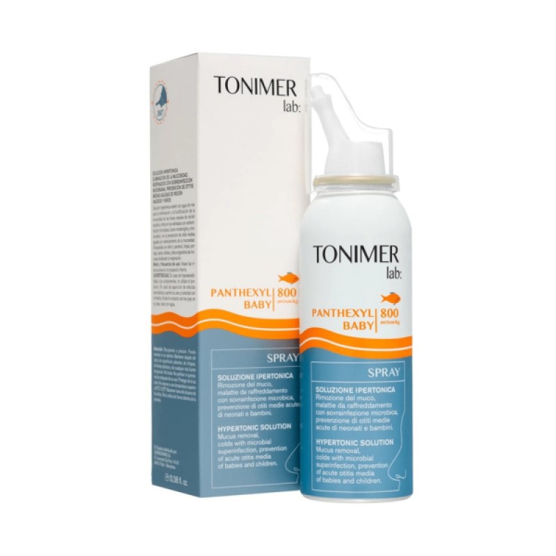 Tonimer Lab Panthexyl Baby Spray Υπέρτονο Διάλυμα με Θαλασσινό Νερό, 100ml