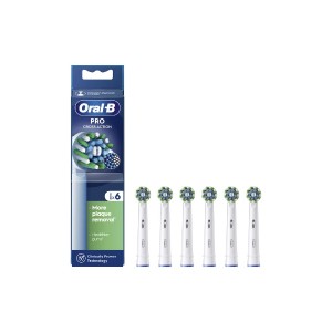 Oral-B Pro CrossAction Ανταλλακτικές Κεφαλές Ηλεκτρικής Οδοντόβουρτσας, 6τμχ