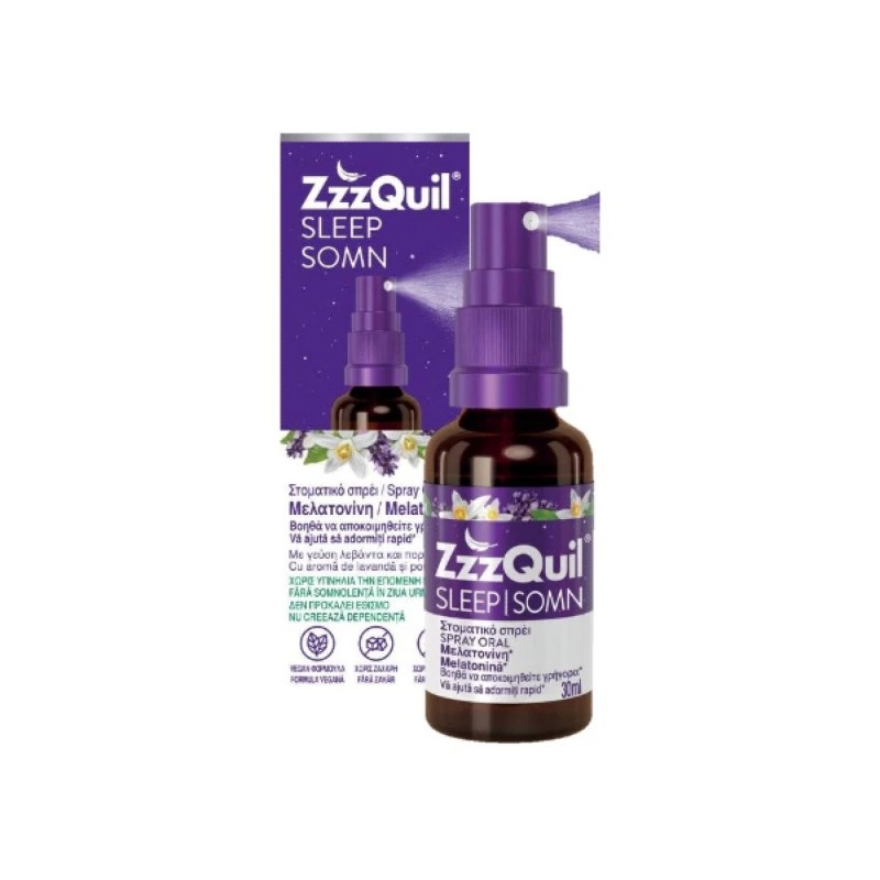 ZzzQuil Natura Στοματικό Σπρέι Μελατονίνης, 30ml ZzzQuil Natura Στοματικό Σπρέι Μελατονίνης, 30ml