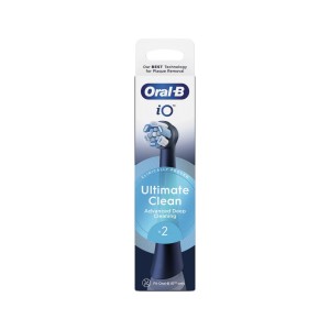 Oral-B iO Ultimate Clean Ανταλλακτικές Κεφαλές Ηλεκτρικής Οδοντόβουρτσας, 2τμχ