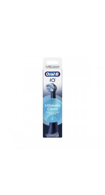 Oral-B iO Ultimate Clean Ανταλλακτικές Κεφαλές Ηλεκτρικής Οδοντόβουρτσας, 2τμχ