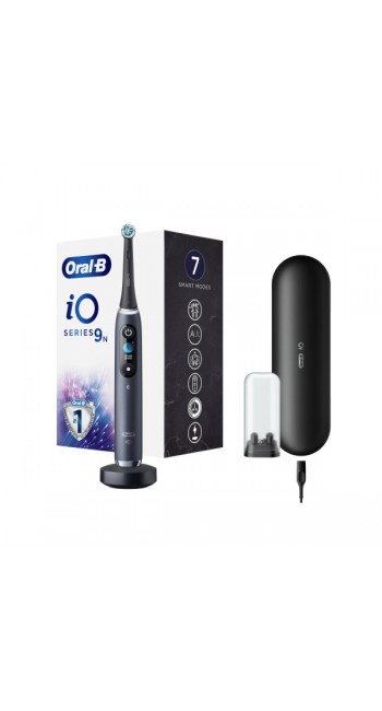 Oral-B iO Series 9 Ηλεκτρική Οδοντόβουρτσα Magnetic Black Onyx, 1τμχ 
