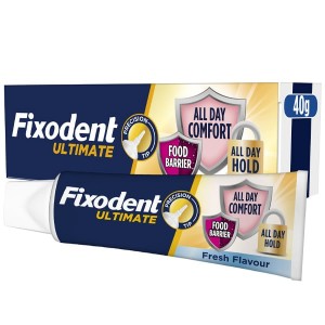 Fixodent Professional Στερεωτική Κρέμα Τεχνητής Οδοντοστοιχίας για την Προστασία των Ούλων, 40gr