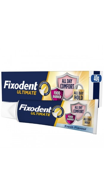 Fixodent Professional Στερεωτική Κρέμα Τεχνητής Οδοντοστοιχίας για την Προστασία των Ούλων, 40gr
