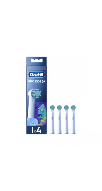 Oral-B Pro Kids Ανταλλακτικά ηλεκτρικής οδοντόβουρτσας Chameleon, 4τμχ
