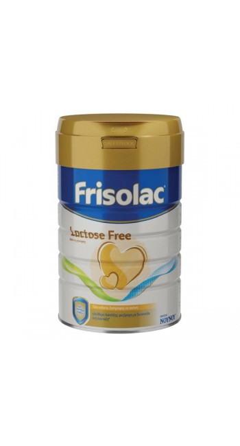 Frisolac Lactose Free Γάλα Ειδικής Διατροφής Ελεύθερο Λακτόζης από τη Γέννηση, 400gr