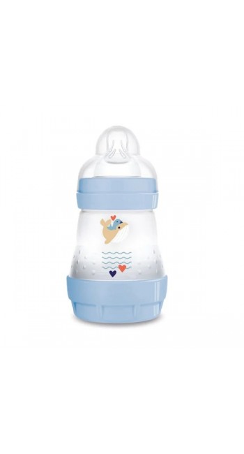 Mam Easy Start Anti-Colic Πλαστικό Mπιμπερό Κατά των Κολικών με Θηλή από Σιλικόνη από 0m+, 160ml Mam Easy Start Anti-Colic Πλαστικό Mπιμπερό Κατά των Κολικών με Θηλή από Σιλικόνη από 0m+, 160ml